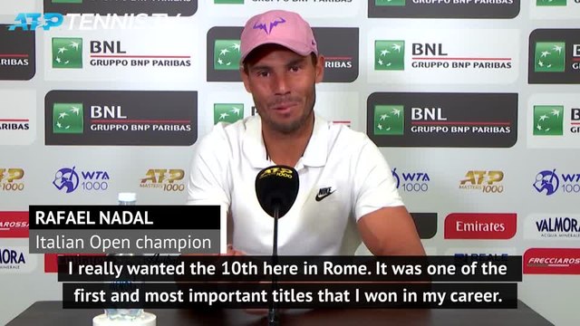 Clay court safety taints Nadal's 10th Italian Open title
