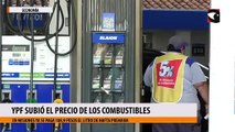 YPF subió el precio de los combustibles y en Misiones ya se paga 108,9 pesos el litro de nafta premium