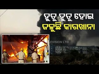 Massive Fire Breaks Out At Factory In Daman & Diu