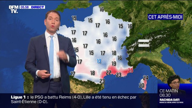 Encore des instabilités et des tendances orageuses ce lundi sur l'Hexagone