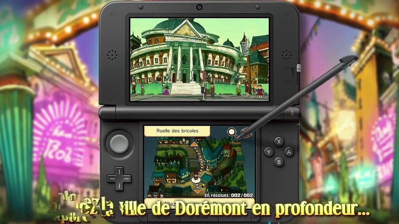 Professeur Layton et le Masque des miracles - Trailer version longue 3DS