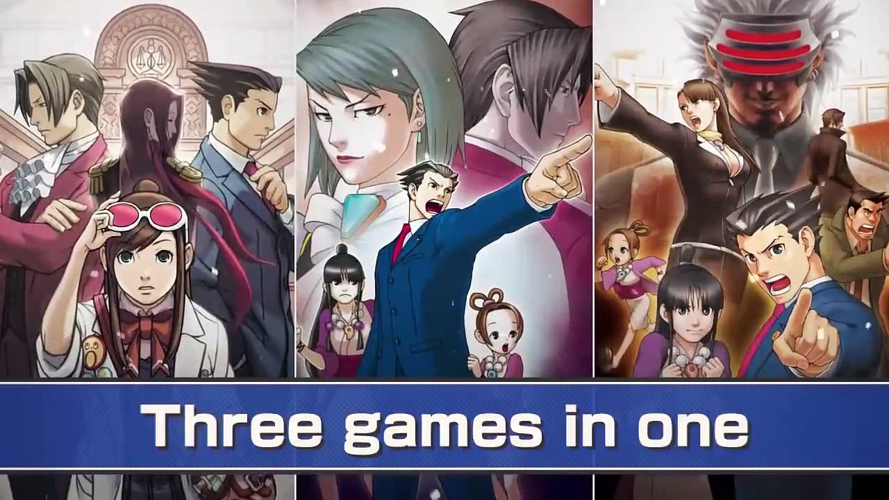 Phoenix Wright : Ace Attorney Trilogy - Trailer de lancement Switch