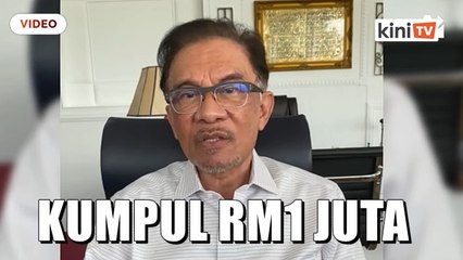 Anwar berjaya kumpul dana RM1 juta untuk bantu Palestin