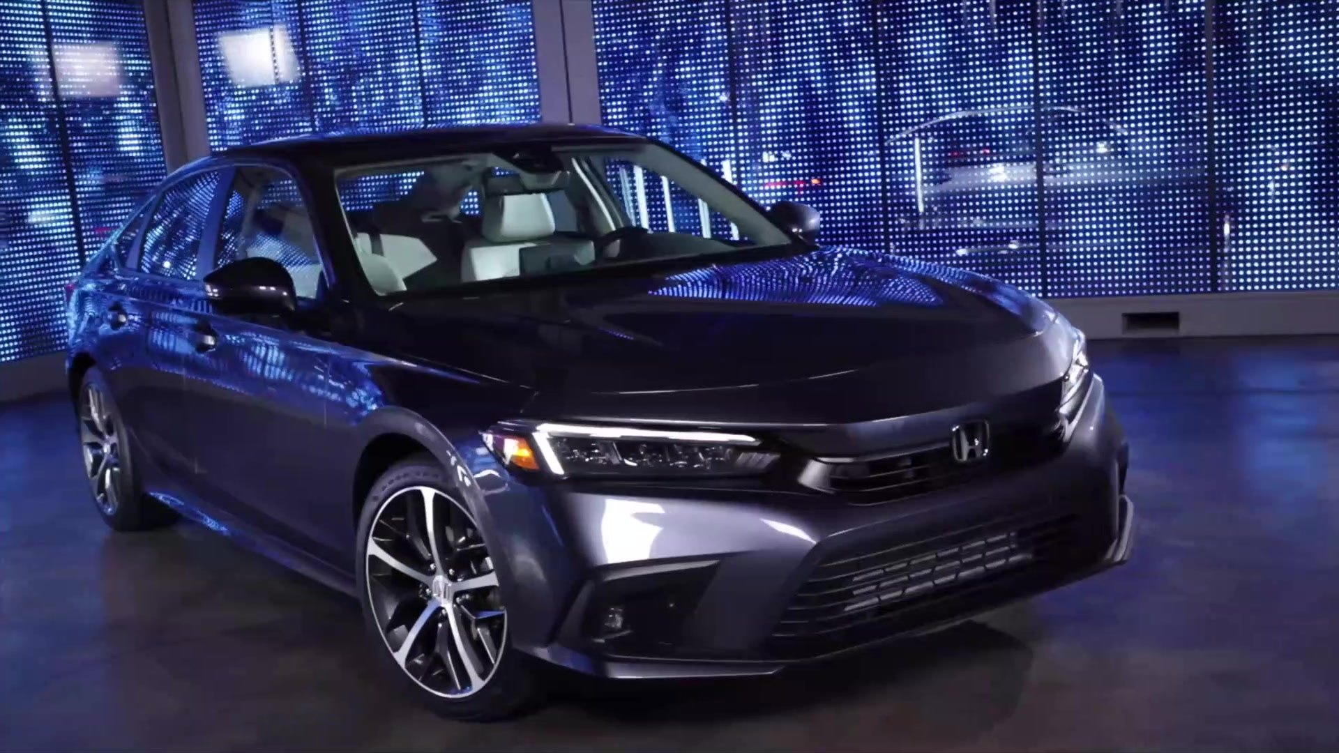 2022 Honda Civic Touring Design in Meteorite Gray - video Dailymotion