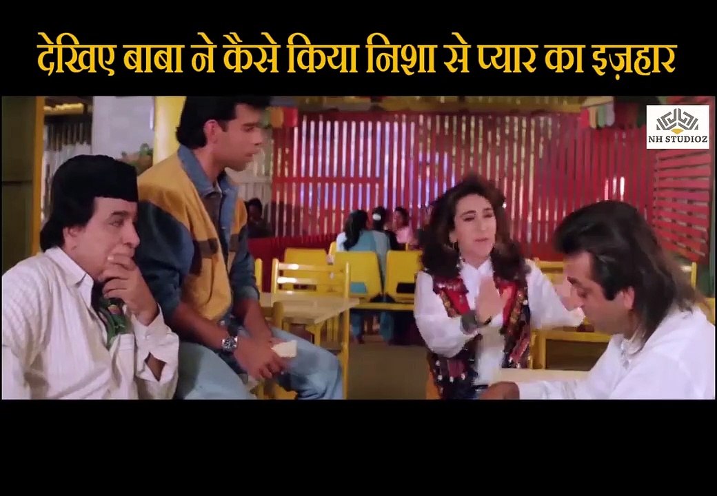 Proposal to Nisha scene | Aatish: Feel the Fire (1994) |  Sanjay Dutt |  Aditya Pancholi |  Raveena Tandon |  Karisma Kapoor | Atul Agnihotri | Shakti Kapoor | Bollywood Movie Scene |