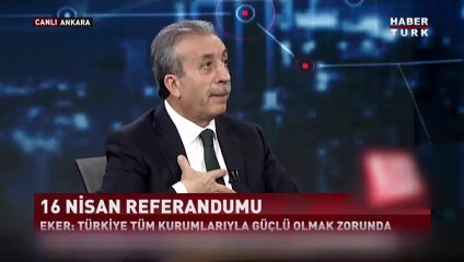 Mehdi Eker'den bomba referandum tahmini