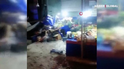 İstanbul'da feci kaza: Önce manava sonra restorana girdi