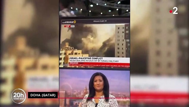Proche Orient - Minute par minute voici comment l'immeuble qui abritait des médias a été détruit par l'armée israélienne à Gaza