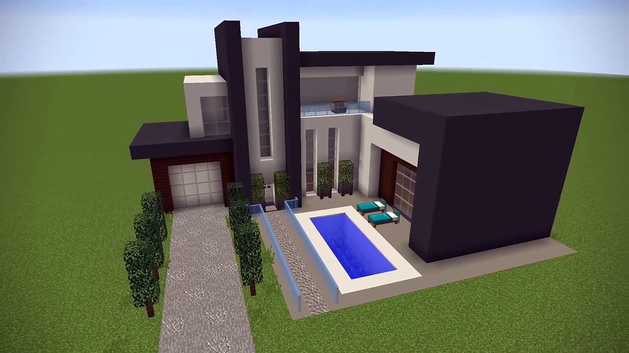 5 Easy Steps To Make A Minecraft Modern House - video Dailymotion