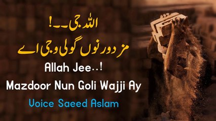 Poetry Kaala Channan By Saeed Aslam | Punjabi Poetry WhatsApp status | Poetry status | Poetry TikTok