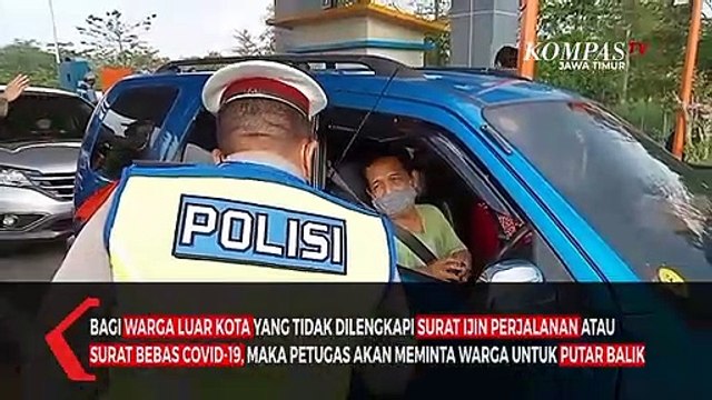 Operasi Penyekatan Mudik Jatim Diperpanjang
