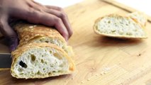 Easy Artisan Ciabatta Bread Recipe/Rustic Italian Bread/No Knead Rustic Bread