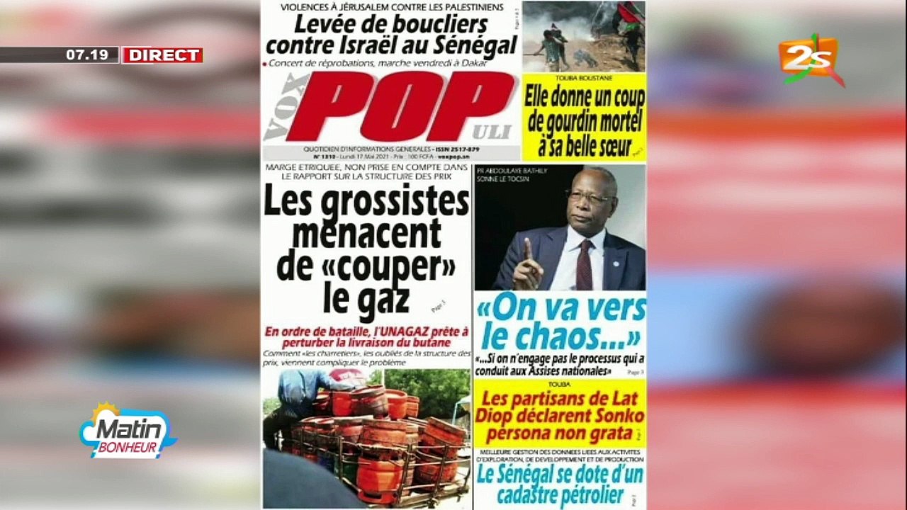 SUIVEZ GOOD MORNING AVEC ASTOU DIONE DU LUNDI 17 MAI 2021 AVEC ASTOU DIONE