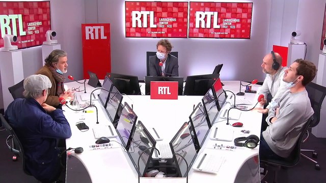 Stéphane Boudsocq accueille l'équipe du film Envole-moi qui sort le 19 mai. Le réalisateur Christophe Barratier et les deux comédiens principaux Gérard Lanvin et Vincent Belmondo.