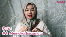 Tips Memakai Hijab Untuk Si Pipi Chubby