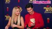 Chase Stokes and Madelyn Cline Make Out Backstage After Winning Big At The 2021 MTV Movie and TV Awards