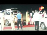 Governor, CM Naveen & Others Welcome Prez Kovind In Bhubaneswar