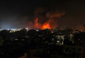 - İsrail'in Gazze Şeridi'ne hava saldırıları gece boyunca devam etti