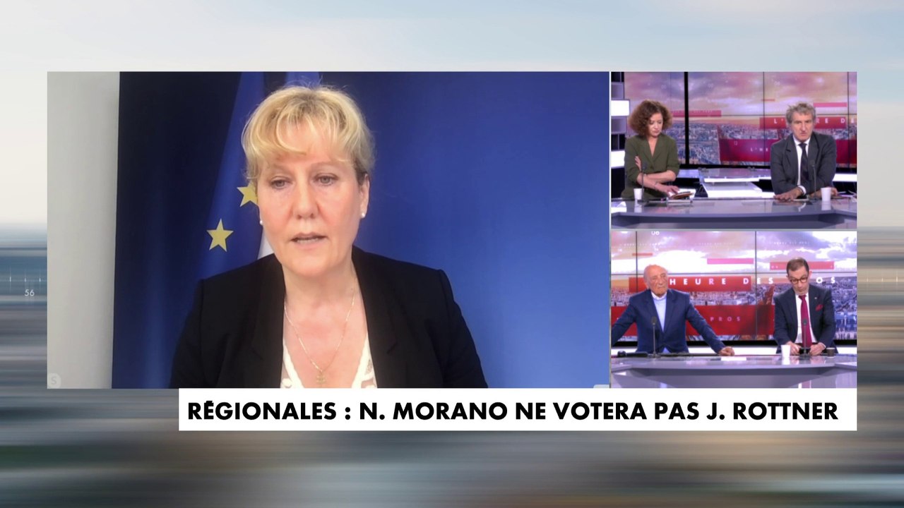 Nadine Morano : «Monsieur Rottner ne veut pas de ma ligne politique, il ne peut pas avoir mon bulletin de vote», dans #HDPros