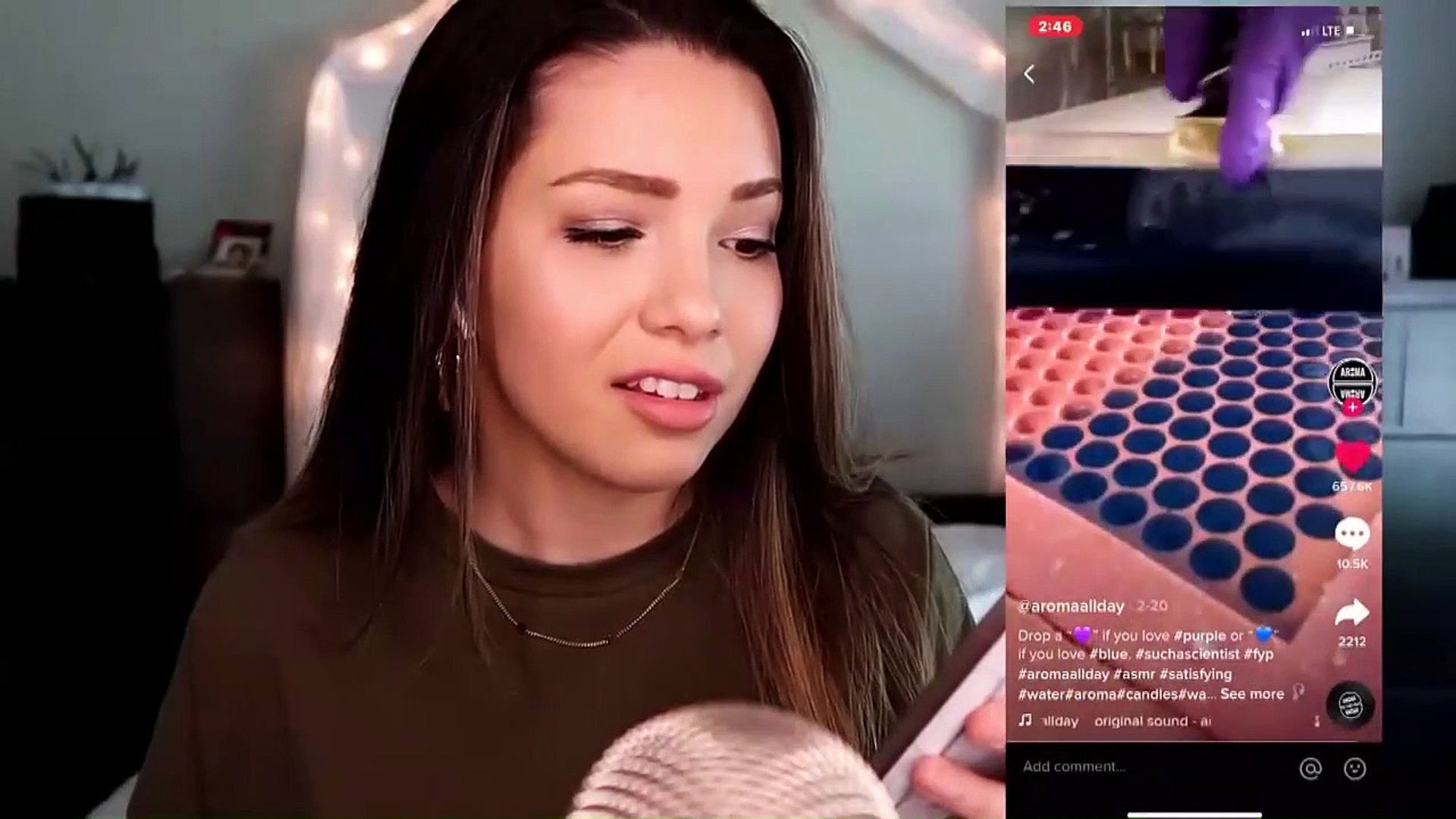 Asmr - Reacting To Asmr Tiktok Videos!
