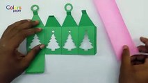 Christmas Decorations Ideas | Paper Lamp Decoration For X-Mas | Christmas Light Ornaments