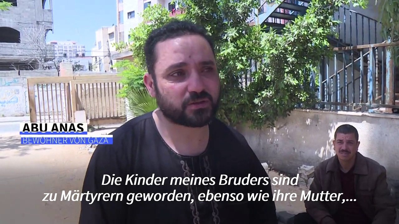 "Krieg aus Hass": Palästinenser verliert fünf Angehörige