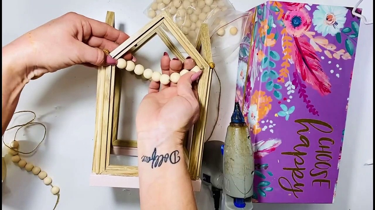 High End Dollar Tree Farmhouse Diy Home Decor, Budget Friendly And Beautiful, Blessed Beyond Measure