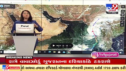 Cyclone Tauktae updates with Real time Satellite images, expected to hit Gujarat between 8pm-11pm _