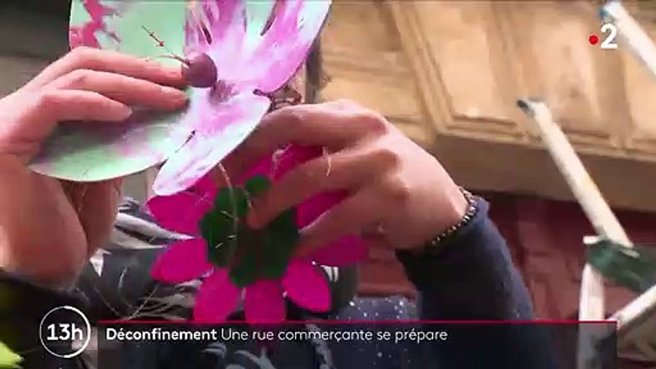 Déconfinement : les rues commerçantes se préparent à la réouverture des boutiques et restaurants