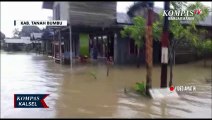 Ketinggian Air Saat Banjir di Kecamatan Satui Sempat Capai 3 Meter
