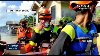 Tanggap Darurat Banjir Satui, Tim Tagana Dinsos Kalsel Direncanakan Bertugas Selama Lima Hari