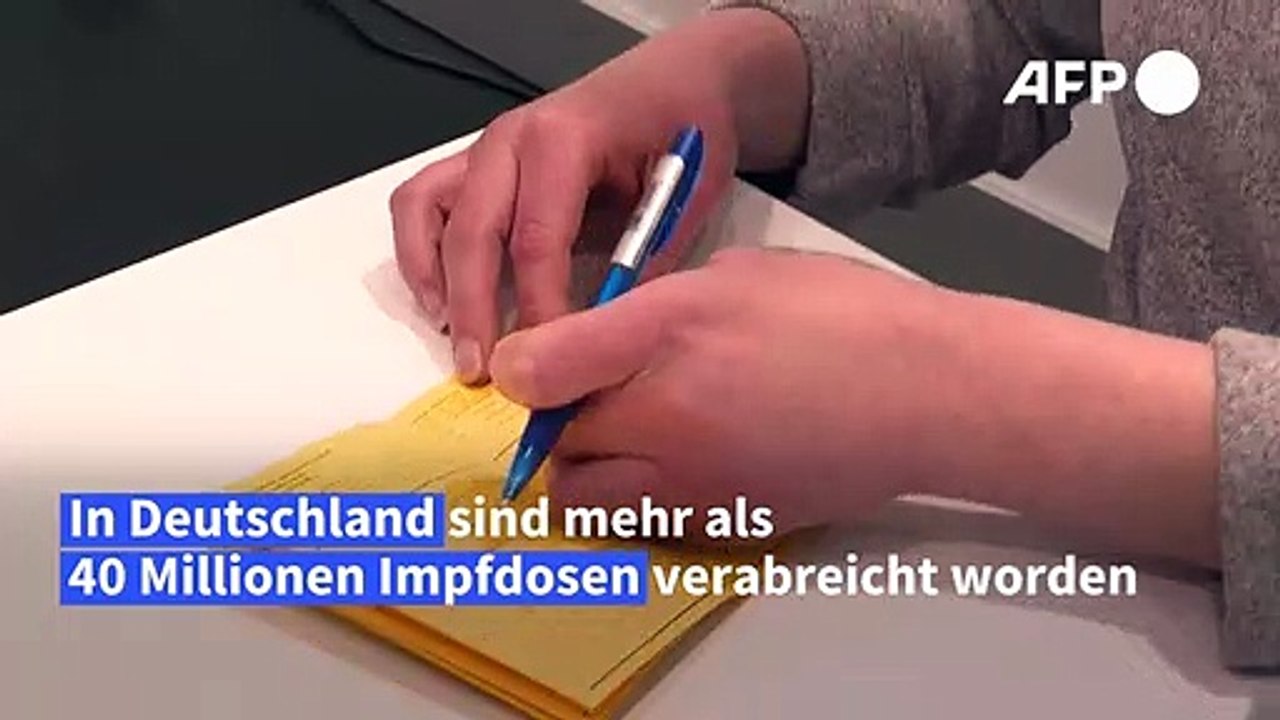 Mehr als 40 Millionen Corona-Impfungen in Deutschland