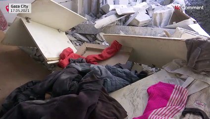 İsrail'in hava saldırıları sonrası Gazze'deki yıkım ortaya çıktı