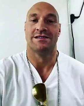 Tyson Fury annonce la date du match contre Anthony Joshua