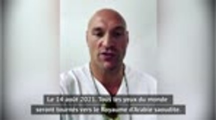 Lourds - Fury : "Je suis impatient d'écraser Anthony Joshua"