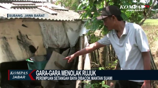 Perempuan Setengah Baya di Subang dibacok Mantan Suaminya