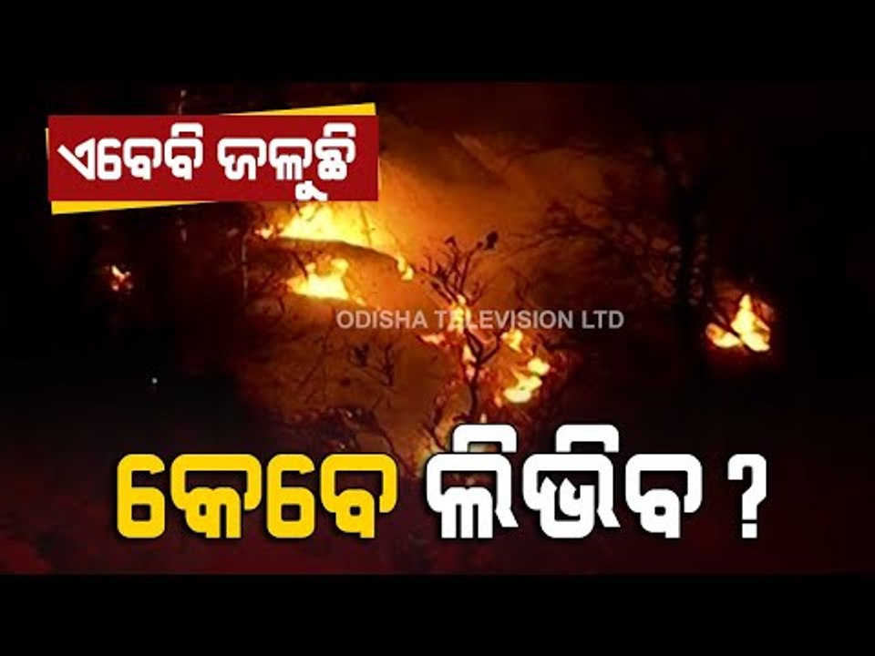 Wildfire In Malkangiri