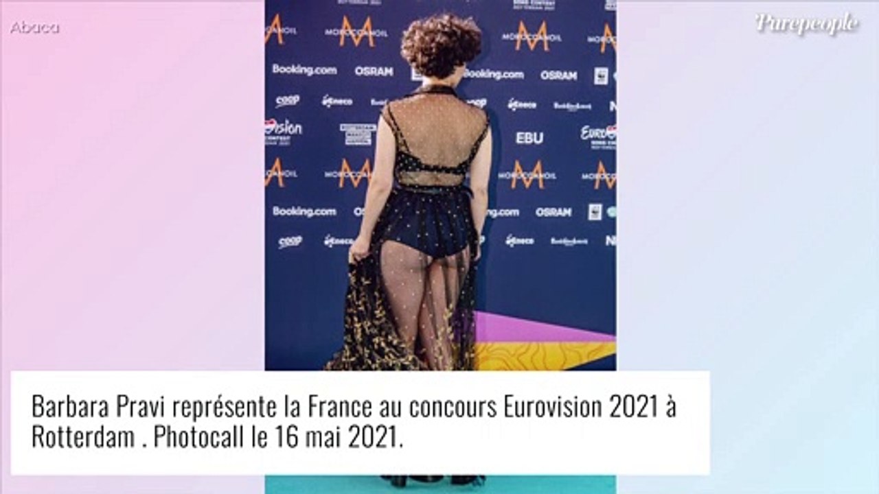 Barbara Pravi éblouit à l'Eurovision : transparence et minimalisme aux répétitions