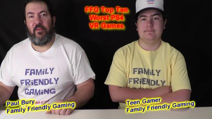 FFG Top Ten Worst PS4 VR Games