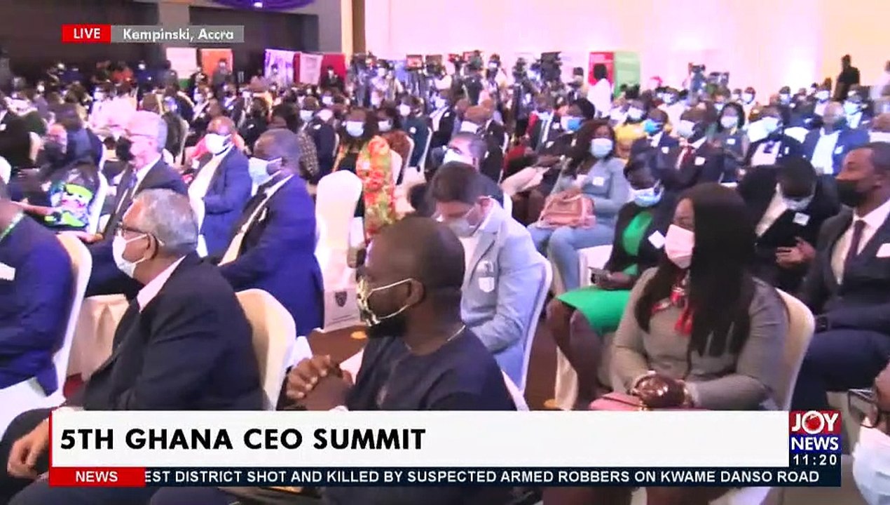 Live: 5th Ghana CEO Summit: Power of digital identities in resetting Ghana’s economy - News Desk on JoyNews (17-5-21)
