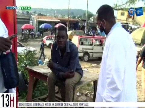 RTG/ Prise en charge des malades mentaux par le Samu Social Gabonais