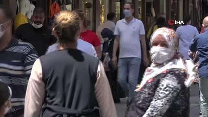 Tam kapanmanın ardından caddeler doldu taştı