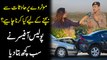 Motorway par haadsaat se bachnay k liye kya karna chahiye? Police Officer ne sab kuch bata diya