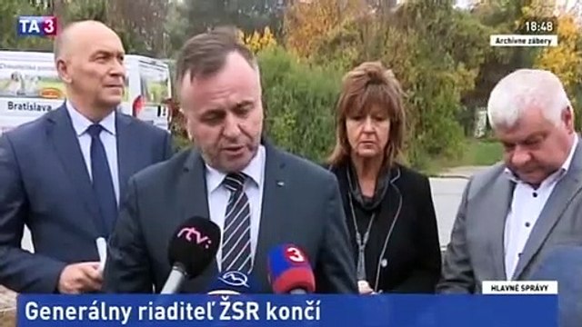 ŽSR: Generálny riaditeľ Juraj Tkáč končí [SK]