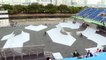 Freestyle BMX riders fly through the air at Olympics test event