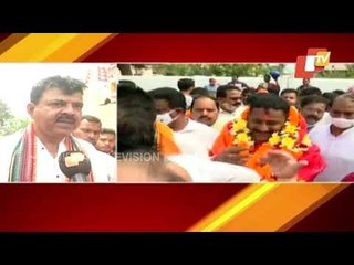 BJP's Pipili Candidate Ashrit Pattnayak Files Nominations