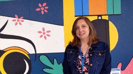 Sophie Fullerlove of The Spring on the centre's reopening and new mural