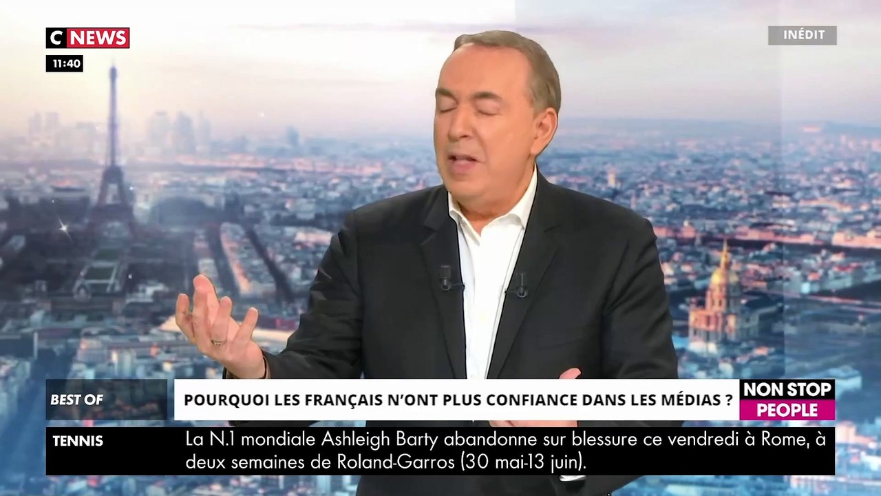 Pourquoi les français n'ont plus confiance dans les médias ? / Nicolas Vidal invité de "Morandini Live" sur CNews