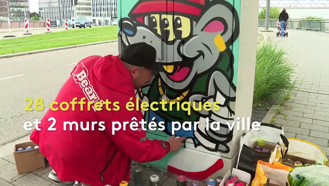 "Colors City" : 30 street artistes lâchés dans Strasbourg pour égayer les rues