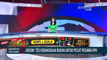 Jokowi Tegaskan TWK Tak Jadi Dasar Diberehentikannya 75 Pegawai KPK